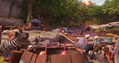 Keep the pace up, everyone.
We're almost there! - Two by Two: Overboard!