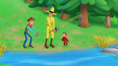 Keep your wrist nice and loose, - Curious George: Go West, Go Wild