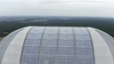 Keeping it safe
for its new life as a holiday park - Europe From Above