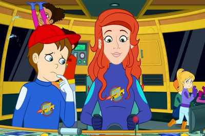 Keesha, Carlos, when have you guys
ever backed down from a challenge? - The Magic School Bus Rides Again