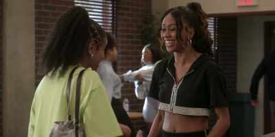 Keisha: hey! Yes!
Simone: I get to work - All American: Homecoming