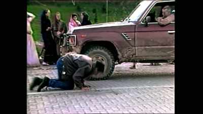 Keith Ham would always drive
over in his Land Cruiser, - Krishnas: Gurus. Karma. Murder.
