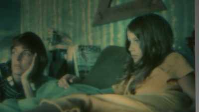 KELLY:
Dad would be on the road, - George Carlin's American Dream