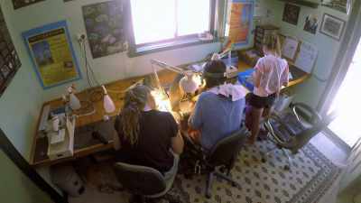 Kelly Tishler
finally has her shining light. - Outback Opal Hunters