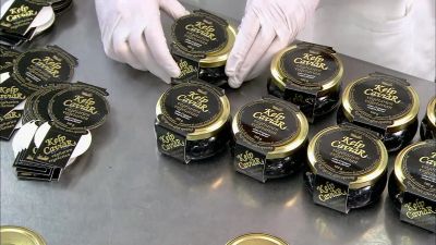 Kelp caviar contains no
artificial colors or flavors. - How It's Made