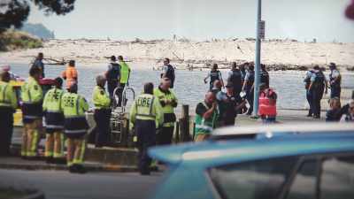 [KELSEY] There was fire
and ambulance, and police. - The Volcano: Rescue from Whakaari