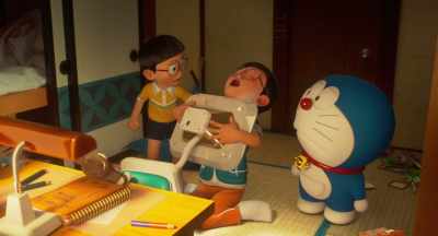 Keluarkan keberanianmu dan kembalilah. - Stand by Me Doraemon 2