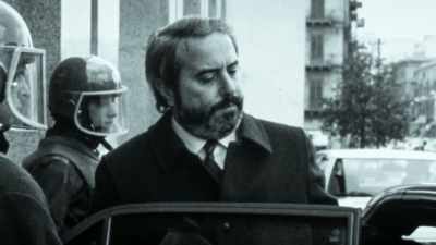 KEMP: Just two weeks later,
Falcone was assassinated. - Ross Kemp: Mafia and Britain