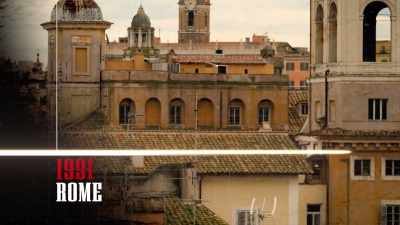KEMP: Not long
before Falcone's death, - Ross Kemp: Mafia and Britain