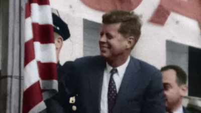 * KENNEDY, KENNEDY,
KENNEDY, KENNEDY * - America in Color