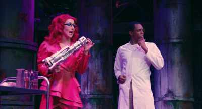 - Kennith, the monster who's
been terrorizing our town-- - The Toxic Avenger: The Musical