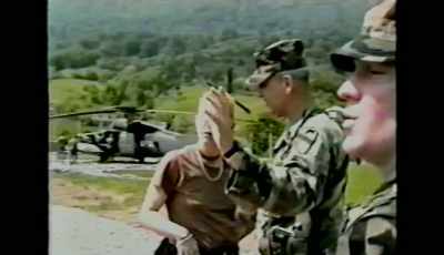 KENNY: I never connected
the troops with the policy. - Bad Reputation