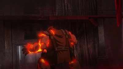 - [Kenshi grunts]
- [Tremor groans] - Mortal Kombat Legends: Snow Blind