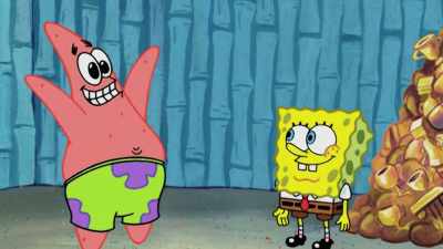 - [Kent] As best
friends and neighbors, - SpongeBob DocuPants