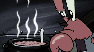 - [Kent] Krabs
went back to work, - SpongeBob DocuPants