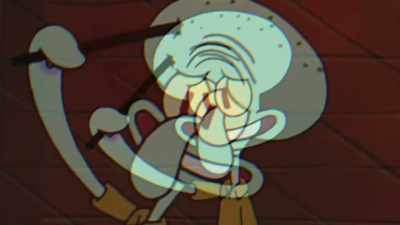 - [Kent] On the night before
the Bubble Bowl performance - SpongeBob DocuPants