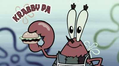 - [Kent] Overnight,
Eugene's new recipe - SpongeBob DocuPants