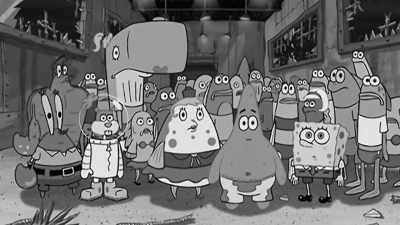 - [Kent] They had been
given four full days - SpongeBob DocuPants
