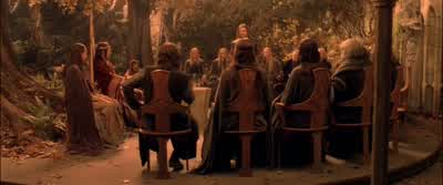 ...kept the forces of Mordor at bay. - The Lord of the Rings: The Fellowship of the Ring