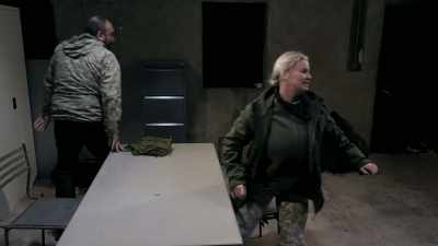Kerry Katona is the first recruit
to leave the course. - Celebrity SAS: Who Dares Wins