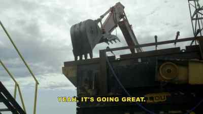 Kevin was a little
skeptical at first, - Bering Sea Gold