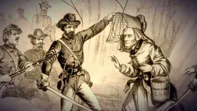 Kevin also believes that it was  shortly after Davis's arrest - The Curse of Civil War Gold