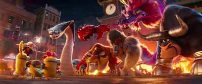[Kevin growls] - Minions: The Rise of Gru