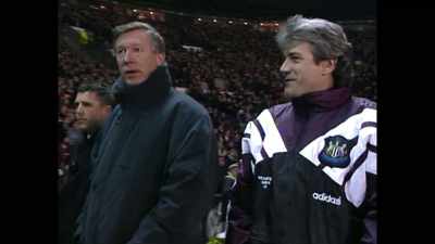 Kevin Keegan and Alex Ferguson,
though they look very relaxed, - Fever Pitch: The Rise of the Premier League