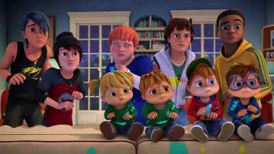 Kevin, no. Argh! I can't watch. - Alvinnn!!! and The Chipmunks
