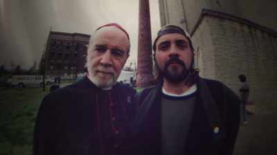 KEVIN: One day
he came up to me on set, - George Carlin's American Dream