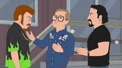 Kevin Rush asking
if you wanna go to space, - Trailer Park Boys: The Animated Series