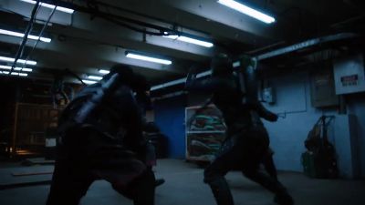 Kevlar held...
Barely. Let'’s go. - Arrow