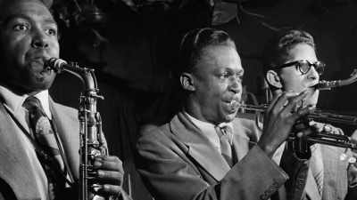 [Khan] Miles, within months,
is hanging with Bird. - Miles Davis: Birth of the Cool