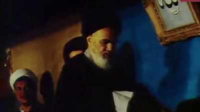 Khomeini had this white beard - A Revolution on Canvas