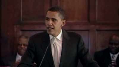Kick off your bedroom slippers.
Put on your marching shoes. - Obama: In Pursuit of a More Perfect Union