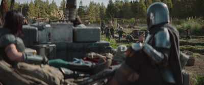 KID 1: Everyone, they're here! - The Mandalorian