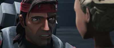Kid, you're not a soldier. It's dangerous. - Star Wars: The Bad Batch