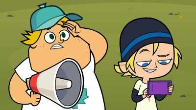 - Kids, did you two just upload
a video of Harold - Total DramaRama