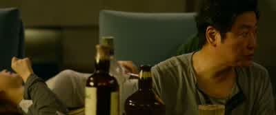 Kids, you know at our house, when you turn on the light,and the cockroaches scatter? - Parasite
