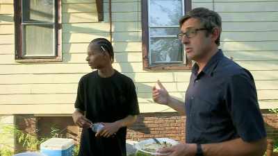 [kids laugh] - Louis Theroux: Life on the Edge