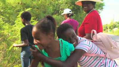 (kids laughing) - Island of Bryan
