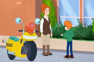 [kids laughing] - The Magic School Bus Rides Again