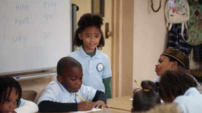 [ Kids shouting, cheering ] - Abbott Elementary