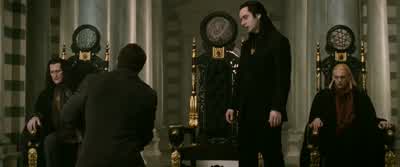 Please No No Please pleaseKill me Kill me Not himHow extraordinaryYou would give up your life for someone like usA vampireA soulless monsterJust get away from herYou don't know a thing about his soul - The Twilight Saga: New Moon