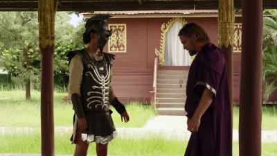 Kill me with one
slice of your blade. - Troy the Odyssey