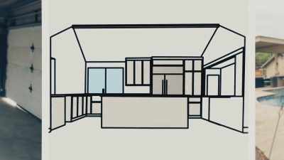 [Kim] So,
we'll have the high
cathedral ceiling - Why the Heck Did I Buy This House?