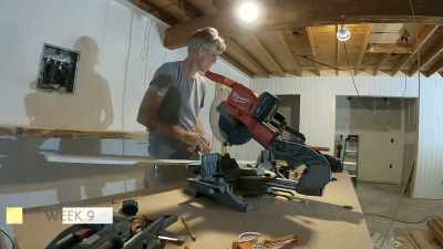 [Kim] The Baders' favorite
spot was the garage before - Why the Heck Did I Buy This House?