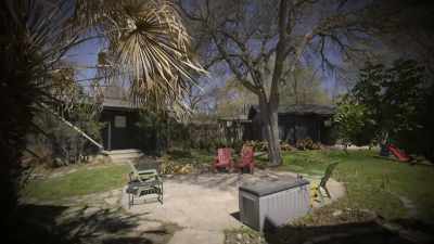 [Kim] The Boatsmans
really love their
backyard compound, - Why the Heck Did I Buy This House?