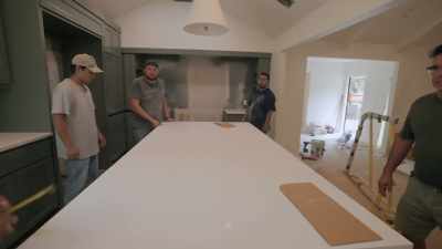 [Kim] This one as a nice
veining through it
which feels very natural - Why the Heck Did I Buy This House?
