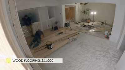[Kim] We're using
the same light-colored
wood flooring - Why the Heck Did I Buy This House?